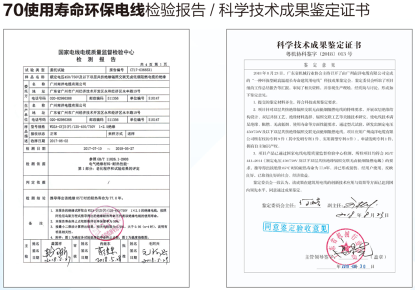 70使用壽命環(huán)保電線鑒定證書.png